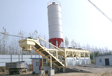 穩(wěn)定土拌和站一體機(jī)(圖1) 安徽400T穩(wěn)定土拌和站一體機(jī)